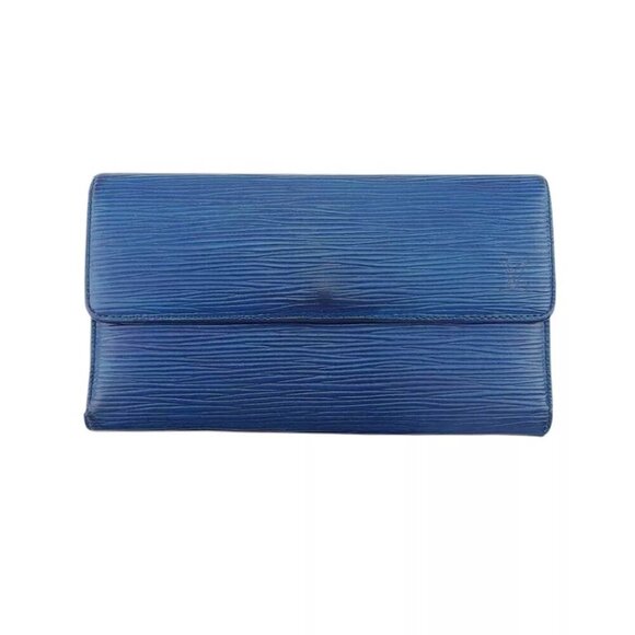 LOUIS VUITTON Long Wallet Epi Leather Authentic USED T21831 - Picture 1 of 10